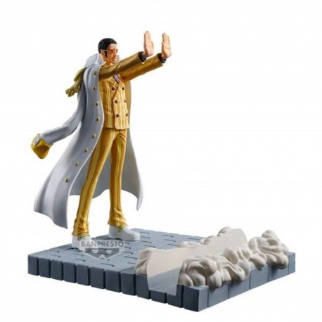 Figura de Kizaru Borsalino de One Piece de 12 cm, Banpresto