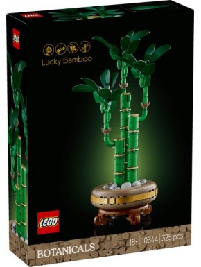 Kit de construcción LEGO Botanical Bambú de la Suerte 10344