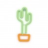 Lampe Néon LED Cactus Orange Forever Light