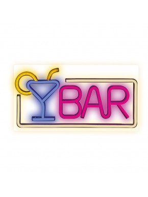Lámpara neon LED BAR con diseño moderno
