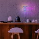 Lámpara neon LED BAR con diseño moderno