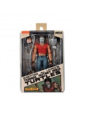 Figura Casey Jones Neca com camiseta vermelha