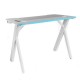Bureau gaming Mars Gaming MGD100 RGB blanc