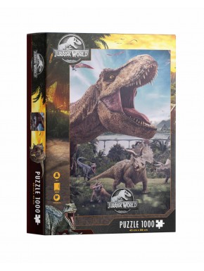 Caja del puzzle de 1000 piezas de Jurassic Park