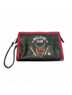 Trousse noire et rouge Hellfire Club Stranger Things