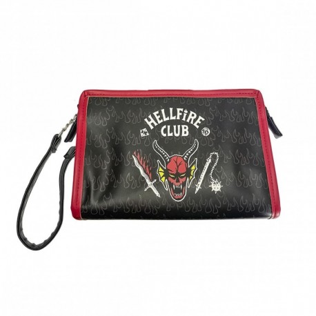 Trousse noire et rouge Hellfire Club Stranger Things