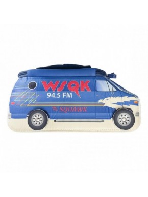 Trousse de toilette bleue Stranger Things avec design de camionnette