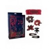 Ensemble d'Accessoires pour Cheveux Stranger Things Multicomposition Rouge