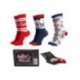 Pack de 3 chaussettes Stranger Things dans boîte cadeau