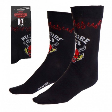 Chaussettes noires Hellfire Club Stranger Things