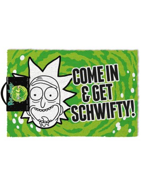 Felpudo coco Rick y Morty Get Schwifty