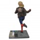 Figura resina Capitana Marvel con chaqueta de cuero