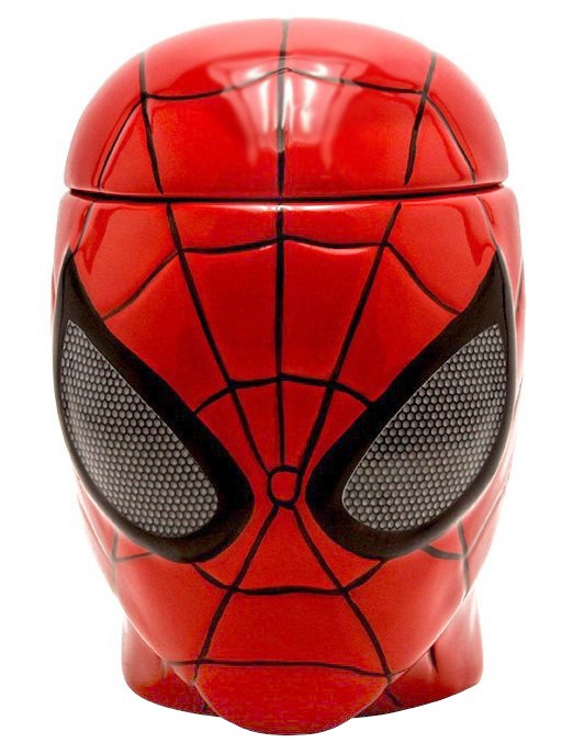 Taza Spider-Man 3D con tapa por 16,90€ 