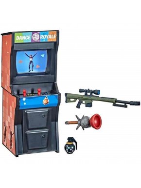 Figurine Hasbro Fortnite arcade bleue avec accessoires
