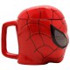 Taza Spider-Man 3D con tapa