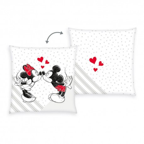 Almofada Disney Mickey Mouse 40 cm com design de corações