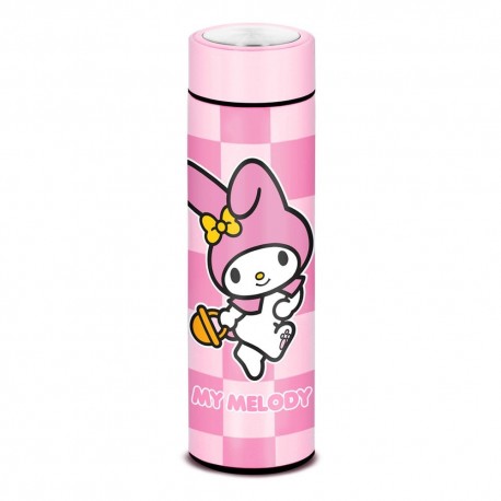 Bouteille thermos rose Sanrio My Melody en acier