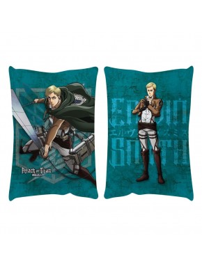 Almohada Erwin Smith de Attack on Titan 50x35 cm
