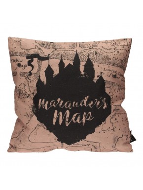 Cojín Harry Potter Mapa del Merodeador 45x45 cm