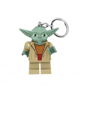 Llavero LEGO Star Wars Yoda 8 cm con iluminación
