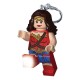 Chaveiro LEGO DC Comics Iluminado Mulher Maravilha 8 cm