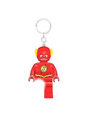 Chaveiro LEGO Flash com luz de 8 cm