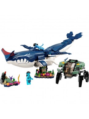 Set LEGO Avatar Payakan o Tulkun & Crabsuit com minifiguras