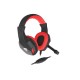 Auriculares gaming Genesis Argon 110 en negro y rojo