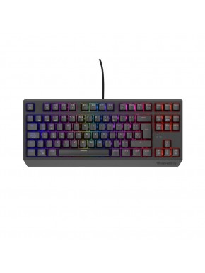 Teclado Genesis Thor230 TKL RGB com retroiluminação multicolorida