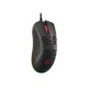 Mouse gaming Genesis Krypton 555 preto com iluminação RGB