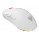 Mouse gaming Genesis Zircon XIII branco com iluminação RGB