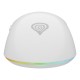 Mouse gaming Genesis Zircon XIII branco com iluminação RGB