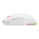 Mouse gaming Genesis Zircon XIII branco com iluminação RGB