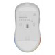 Mouse gaming Genesis Zircon XIII branco com iluminação RGB