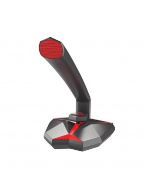 Microfone gaming Genesis Radium 200 com luz vermelha