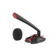 Microphone gaming Genesis Radium 200 avec lumière rouge