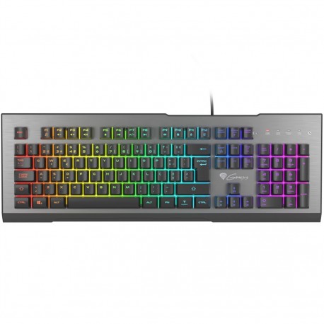 Teclado Gaming Genesis Rhod 500 com retroiluminação RGB
