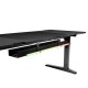 Bureau gaming Genesis Holm Modular 160 noir en L