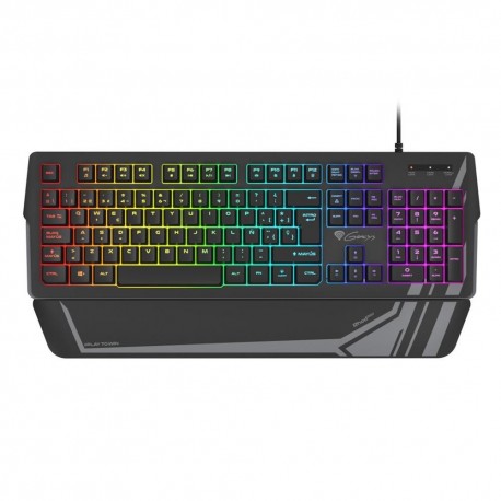 Teclado gaming Genesis Rhod 350 RGB com retroiluminação