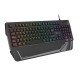 Teclado gaming Genesis Rhod 350 RGB com retroiluminação