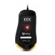 Mouse gamer Krom Kick RGB em preto com iluminação LED