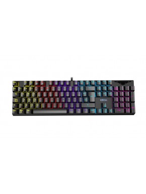 Teclado gaming Krom Kasic com iluminação RGB