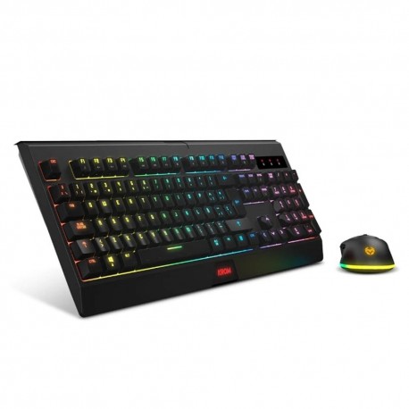 Teclado e rato sem fios Krom Kabala RGB