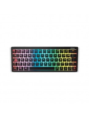 Teclado mecânico gaming Krom Kreator preto com RGB
