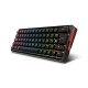 Teclado mecânico gaming Krom Kreator preto com RGB