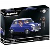 Playmobil Mini Cooper com Cena de Londres Anos 70