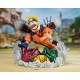 Estatua PVC de Naruto de 20 cm con base y detalles coloridos
