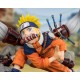 Estatua PVC de Naruto de 20 cm con base y detalles coloridos