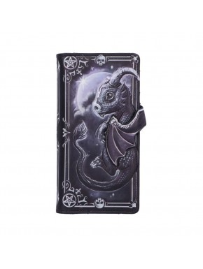 Monedero Cult Cuties con diseño de dragón y símbolos ocultistas