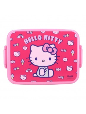 Lancheira rosa Hello Kitty licença oficial Sanrio